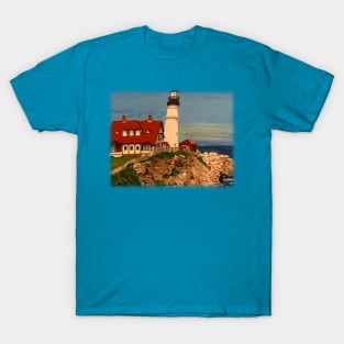 Portland Maine Lighthouse T-Shirt